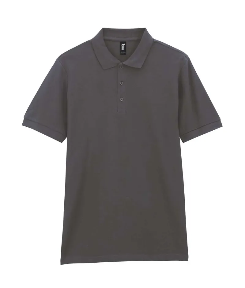 Футболка поло PREMIUM COTTON ADULT DOUBLE PIQUE, ГРАФИТОВЫЙ M