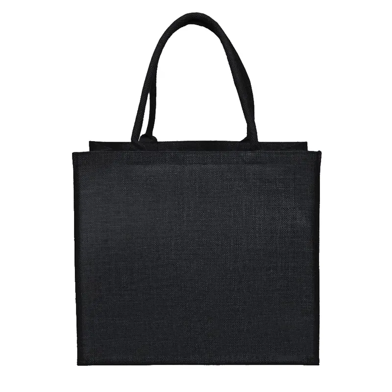 Сумка из джута Caravan Jute, чёрная