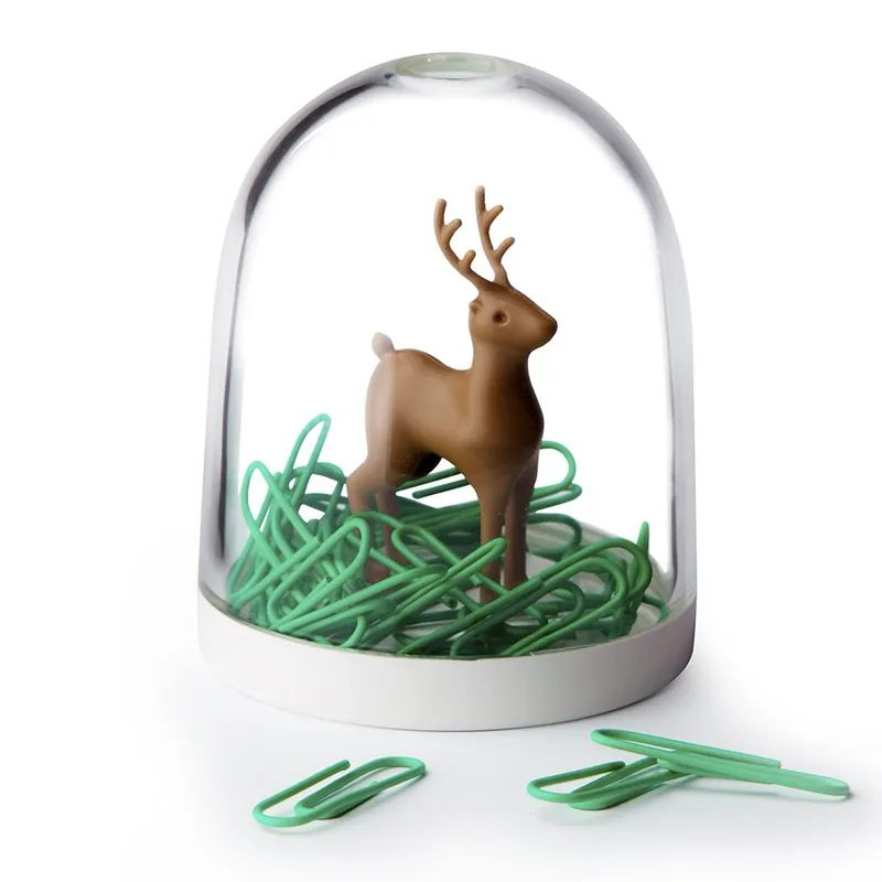 Держатель для скрепок deer in the forest