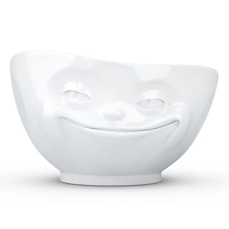 Чаша grinning, 500 мл, белая