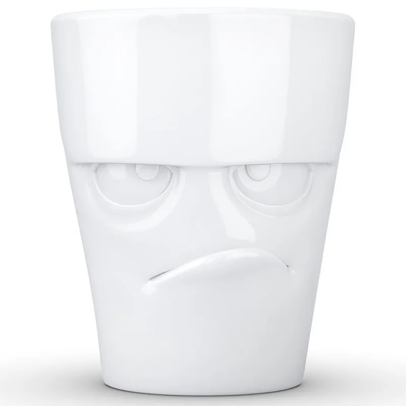 Кружка grumpy, 350 мл, белая