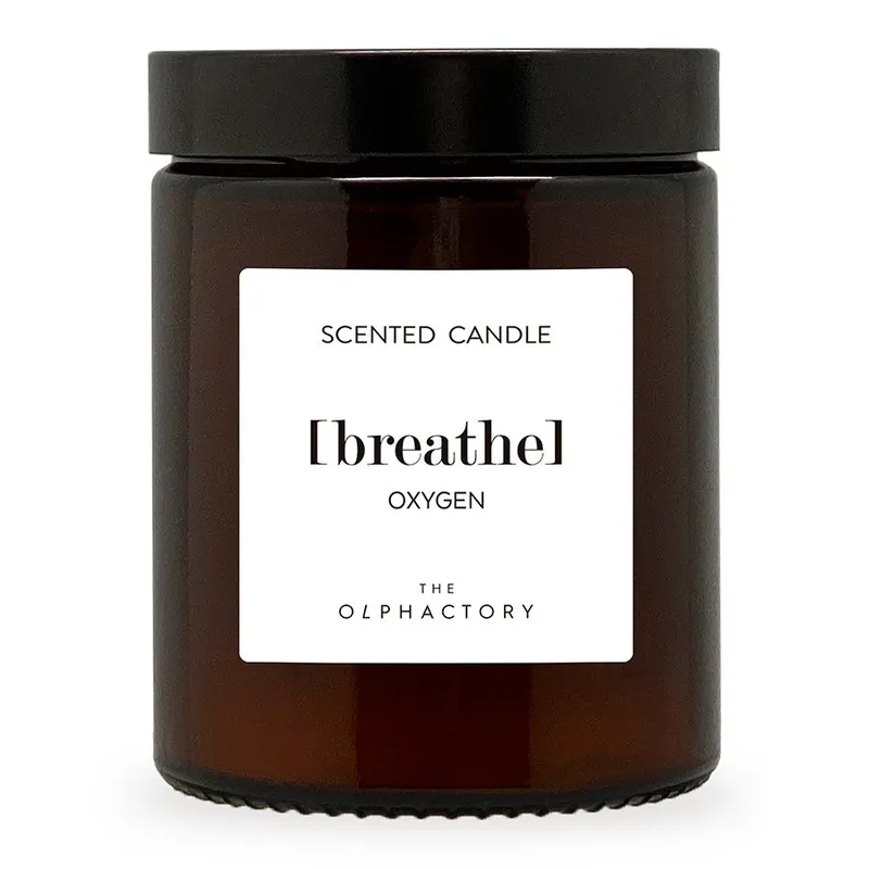 Свеча ароматическая the olphactory, breathe, oxygen, 30 ч