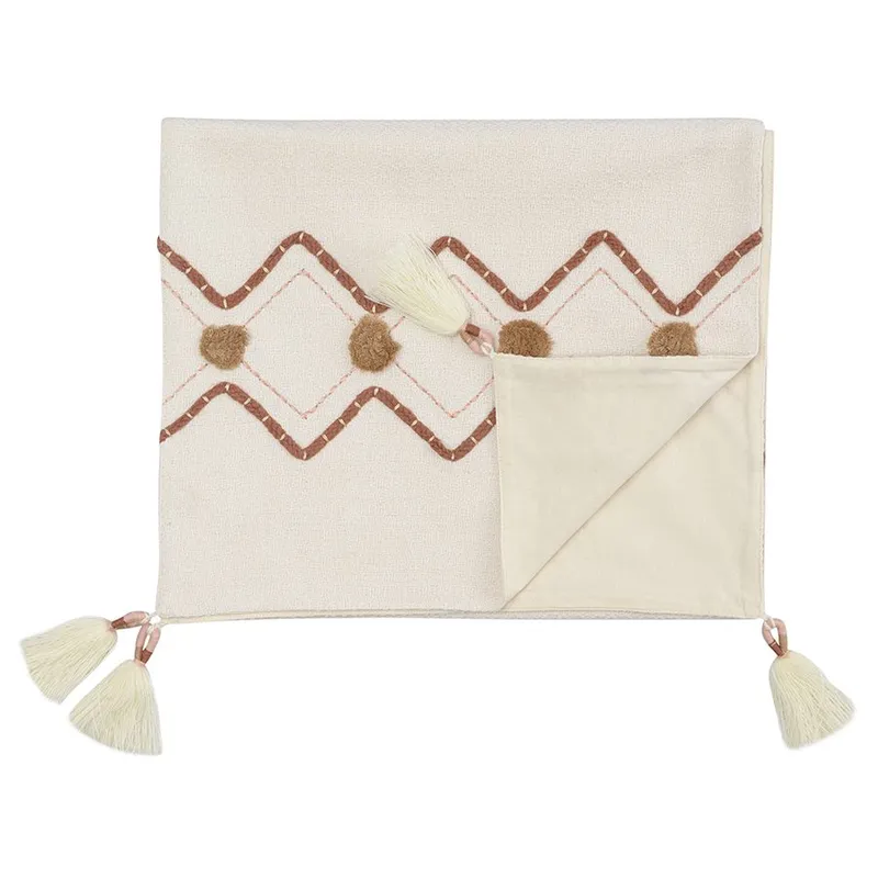 Дорожка на стол с вышивкой geometry из коллекции ethnic, 45х150 см