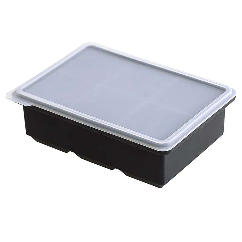 Форма для льда с крышкой ice cubes