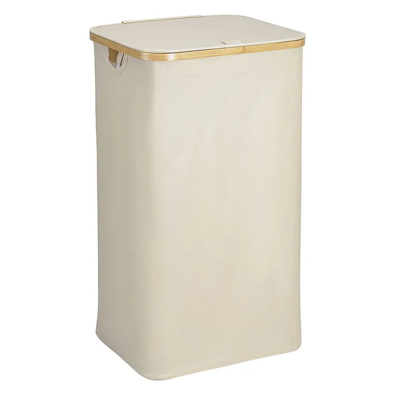 Корзина для белья neat tall, 41х35х74 см, молочная