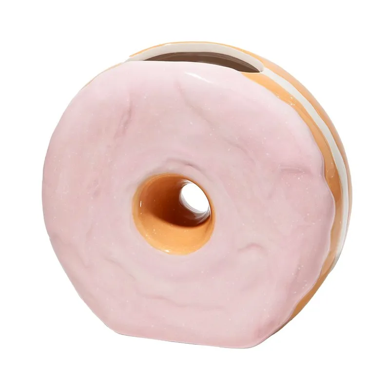 Ваза для цветов fast food, donut, 16 см