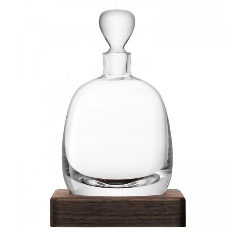 Декантер с деревянной подставкой islay whisky, 1 л