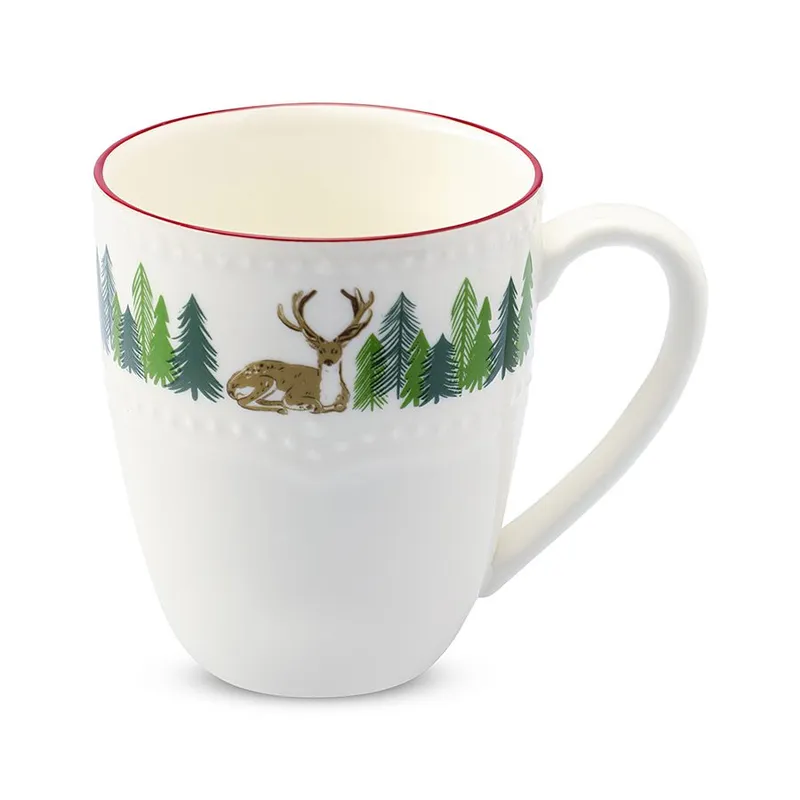 Кружка nordic forest из коллекции new year essential, 360 мл