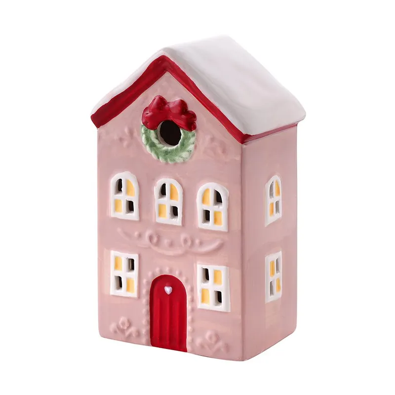 Домик с подсветкой fensmark из коллекции new year essential, 15 см