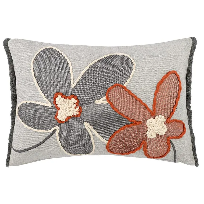 Чехол на подушку stone flowers из коллекции ethnic, 30х45 см