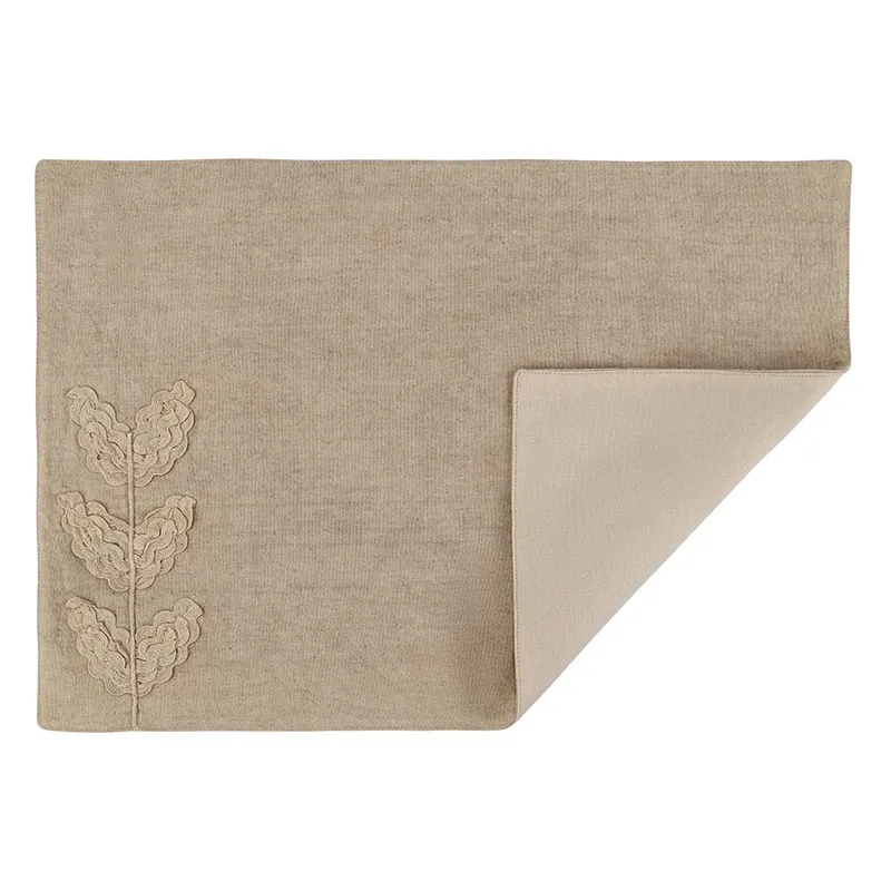 Салфетка под приборы desert leaf из коллекции essential, 33х48 см