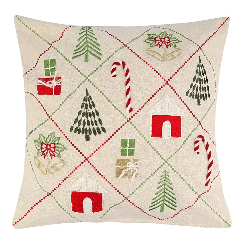 Чехол на подушку christmas dreams из коллекции new year essential, 45х45 см