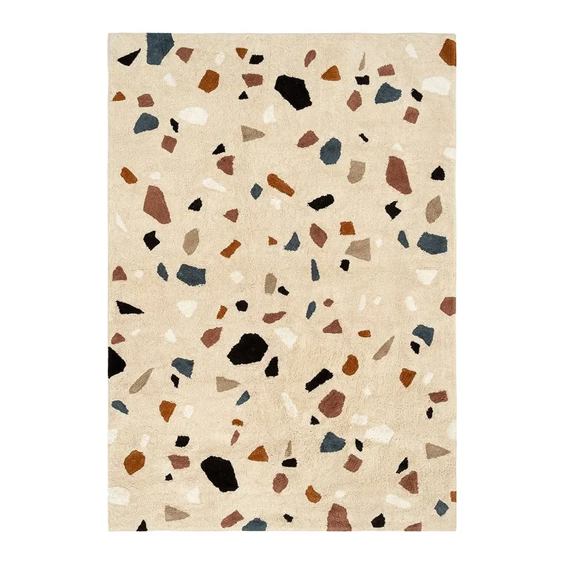 Ковер из хлопка terrazzo poetry из коллекции ethnic, 160х230 см