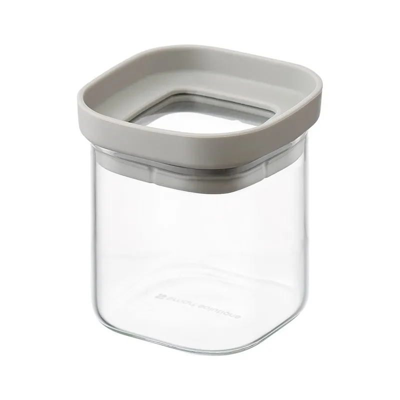 Банка для специй vacuum glass, 120 мл, светло-серая