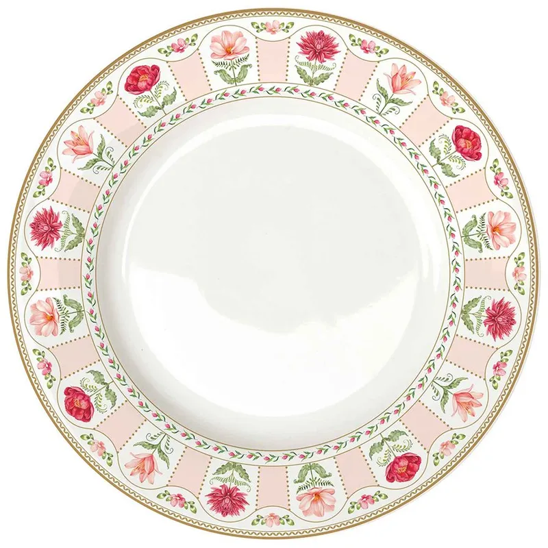 Тарелка обеденная flowery, D27 см