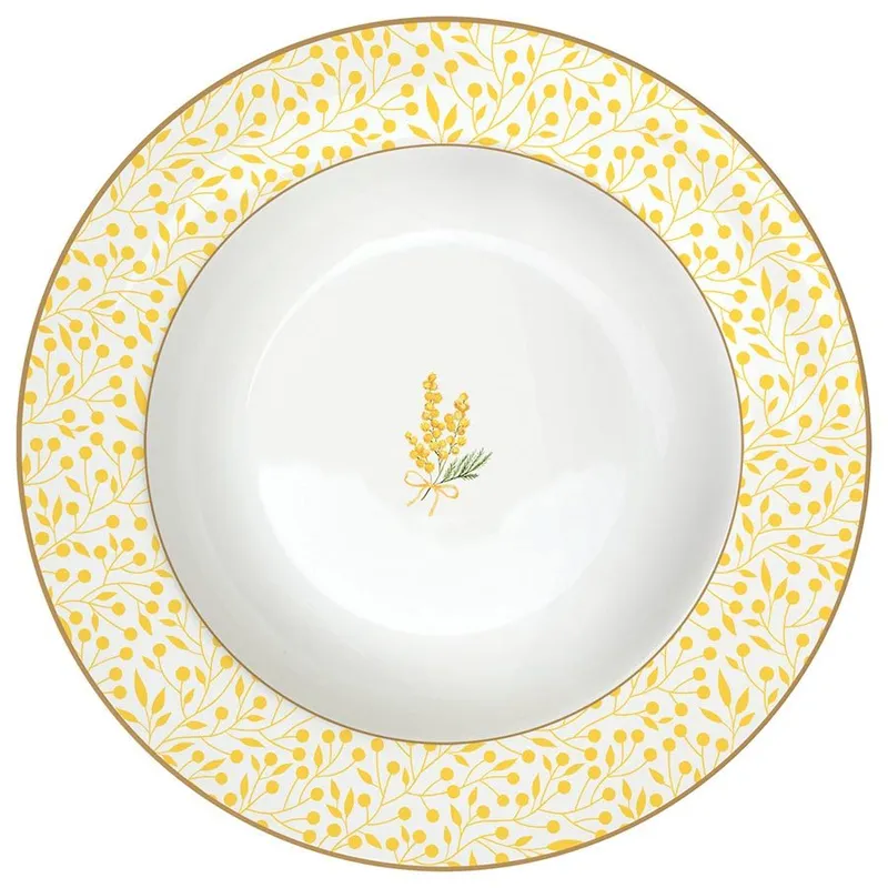 Тарелка глубокая mimosa, 21,5 см