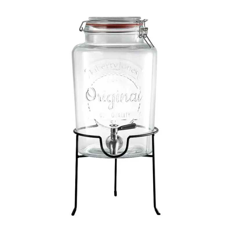 Диспенсер для напитков с подставкой maison jar, 5 л