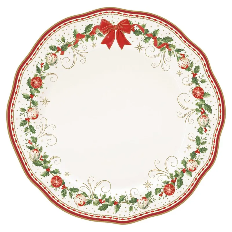 Тарелка обеденная christmas heritage, D28 см
