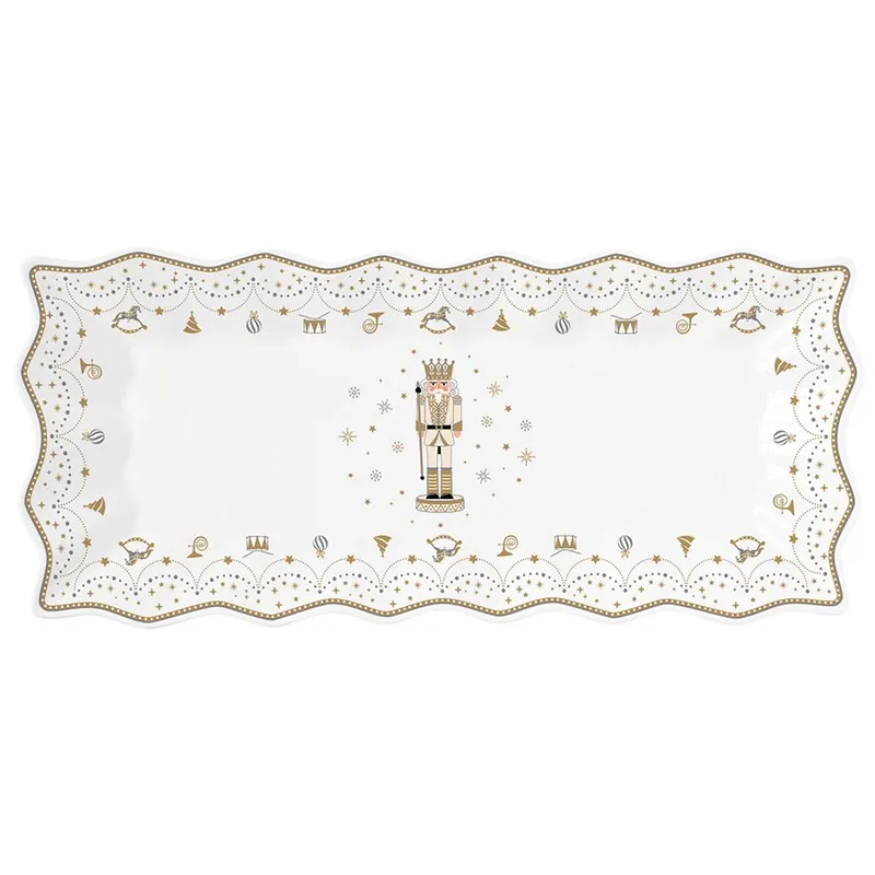 Блюдо прямоугольное royal nutcracker, 40х18 см