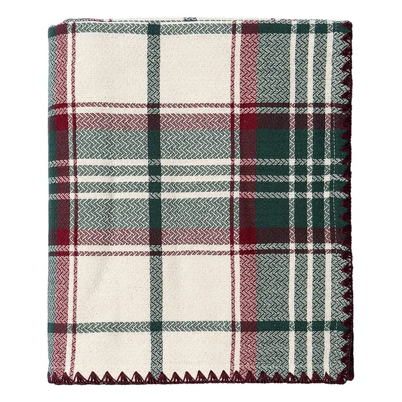 Скатерть Шотландская клетка из коллекции new year essential, 180x180см