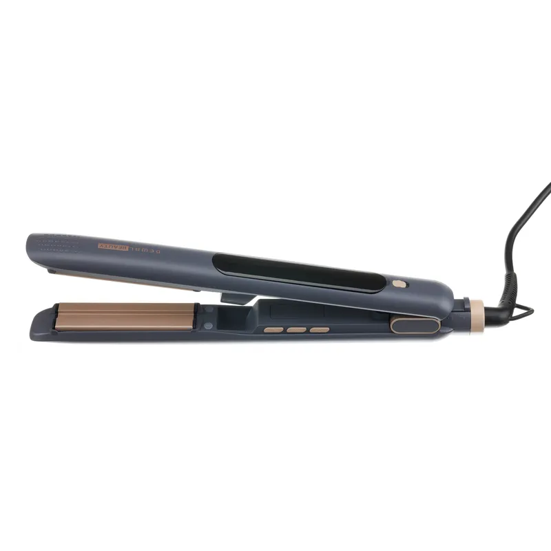 Паровые щипцы для волос DEWAL BEAUTY Elite 25х90 мм, графитовые