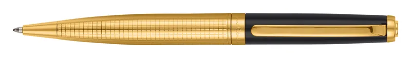 Ручка шариковая Pierre Cardin коллекция «ЛЮКС | GOLDEN». Цвет - золотистый и черный. Упаковка B-1