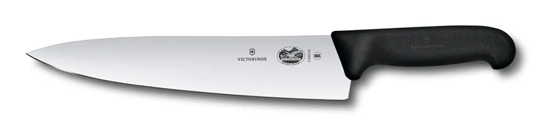 Нож разделочный VICTORINOX Fibrox, 25 см, чёрный