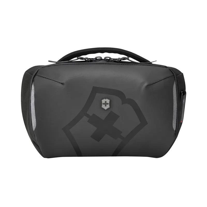 Рюкзак с одним плечевым ремнём VICTORINOX Touring 2.0, черный, полиэстер 600D, 30x11x17 см, 8 л