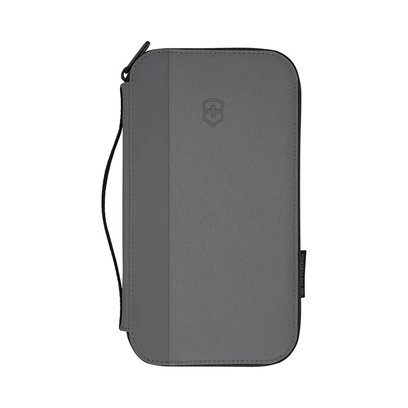 Органайзер VICTORINOX Travel Essentials Travel Organizer с защитой от сканирования RFID, серый, полиэстер, 15x3x26 см