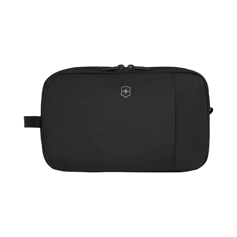 Несессер VICTORINOX Travel Essentials Toiletry Bag, чёрный, полиэстер, 27x14x16 см