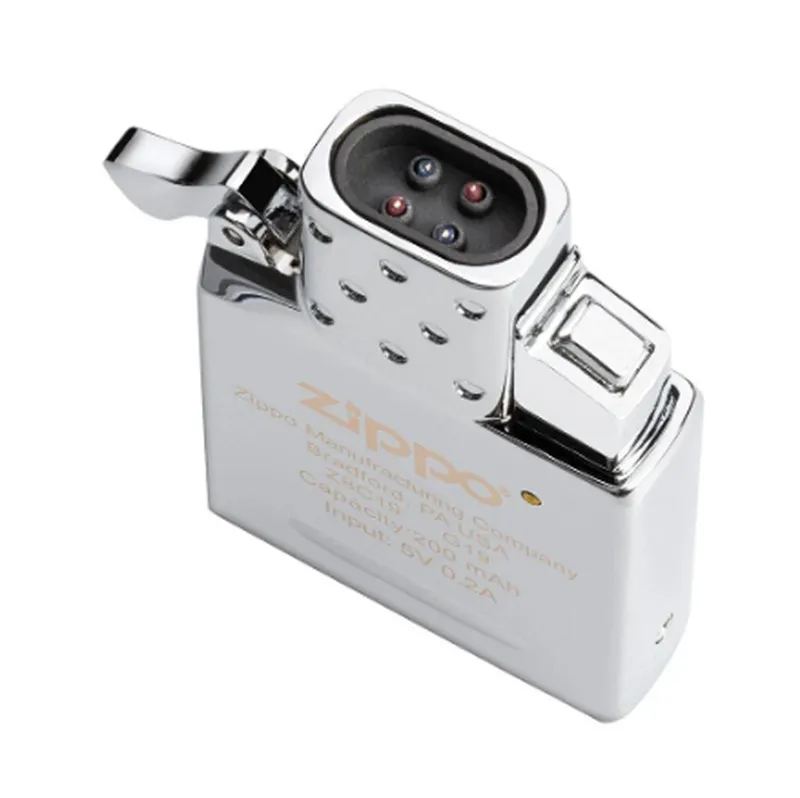 Электронный вставной блок для широкой зажигалки Zippo, нержавеющая сталь