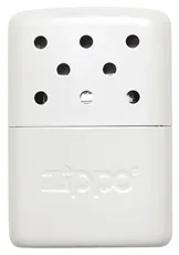 Каталитическая грелка ZIPPO, алюминий с жемчужным покрытием, белая, матовая, на 6 ч, 51x15x74 мм