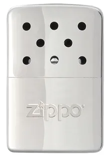 Каталитическая грелка ZIPPO, с покрытием глянцевый хром | High Polish Chrome, серебристая, на 6 ч, 51x15x74 мм