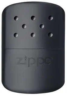 Каталитическая грелка ZIPPO, алюминий с покрытием, чёрная, матовая, на 12 ч, 66x13x99 мм