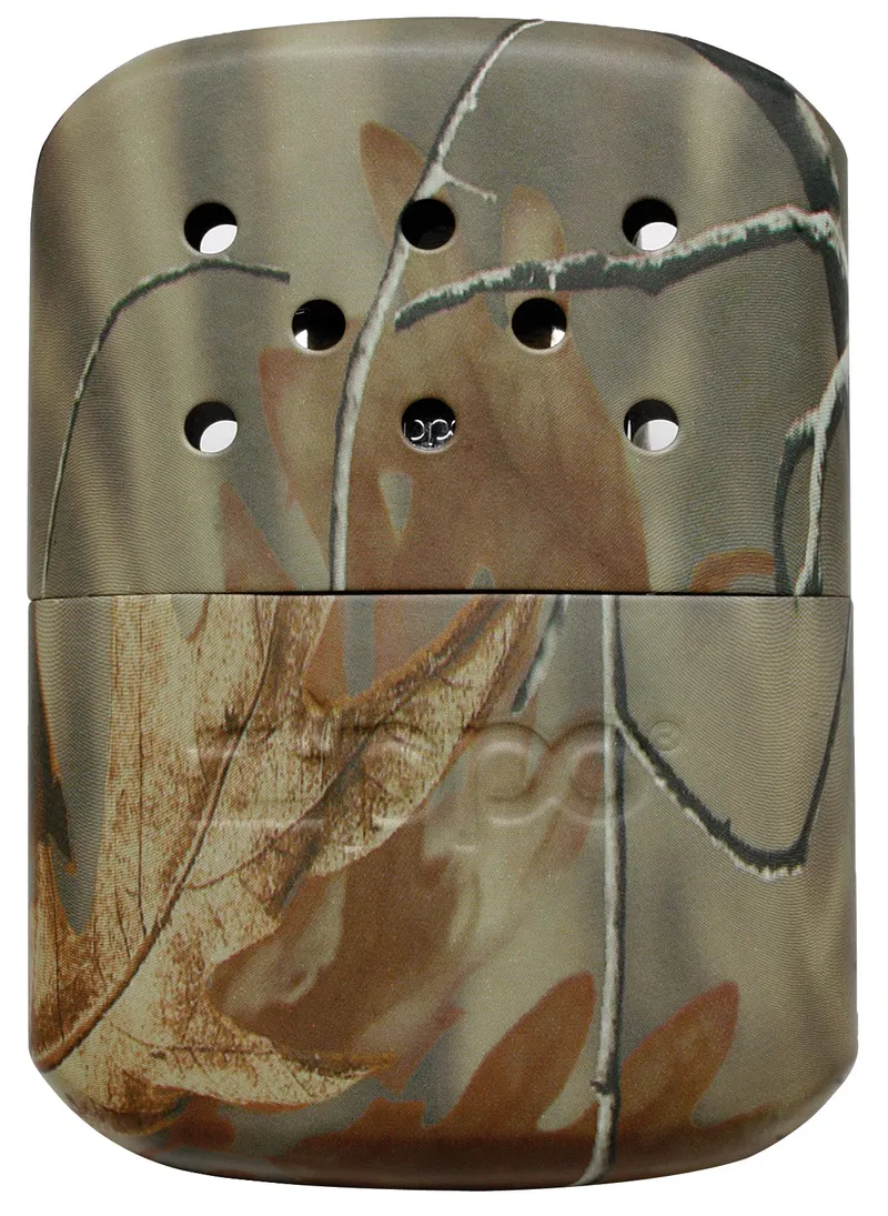 Каталитическая грелка ZIPPO, алюминий с покрытием камуфляж | REALTREE®, матовая, на 12 ч, 66x13x99 мм