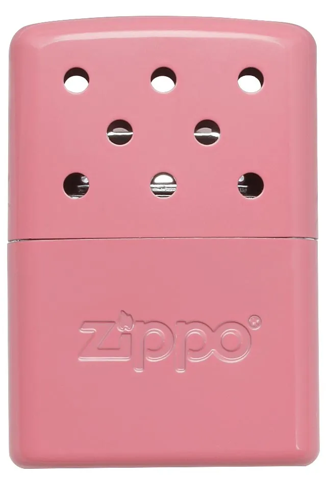 Каталитическая грелка ZIPPO, алюминий, розовая, матовая, на 6 ч, 51x15x74 мм