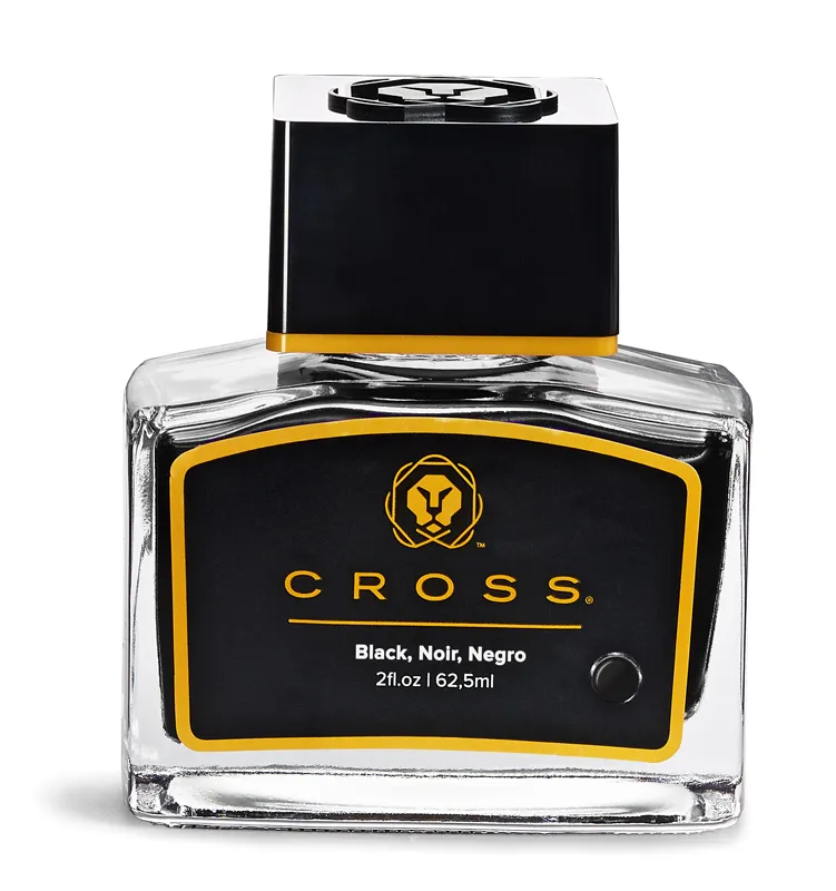Флакон с чернилами Cross для перьевой ручки, черный, 62,5 мл
