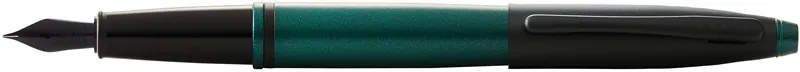 Перьевая ручка CROSS коллекция «КАЛЕ | CALAIS» Matte Green and Black Lacquer, перо M