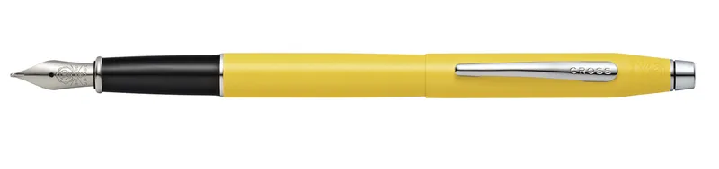 Перьевая ручка CROSS коллекция «ВЕЧНАЯ КЛАССИКА | CENTURY CLASSIC» Aquatic Yellow Lacquer