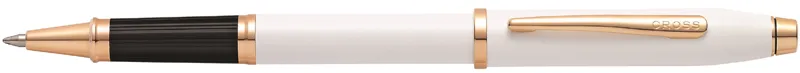 Ручка-роллер CROSS коллекция «ВЕЧНАЯ КЛАССИКА 2.0 | CENTURY CLASSIC II» Pearlescent White Lacquer