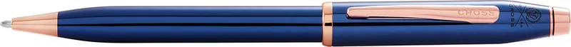 Шариковая ручка CROSS коллекция «ВЕЧНАЯ КЛАССИКА 2.0 | CENTURY CLASSIC II» Translucent Cobalt Blue Lacquer