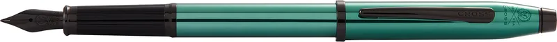 Перьевая ручка CROSS коллекция «ВЕЧНАЯ КЛАССИКА 2.0 | CENTURY CLASSIC II» Translucent Green Lacquer, перо М