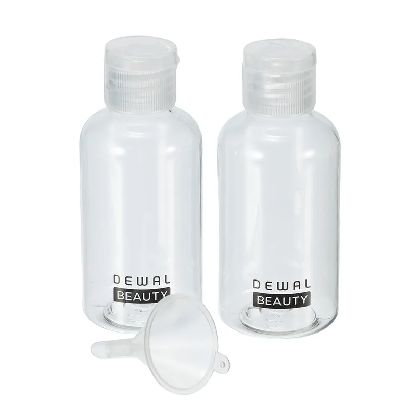 Дорожный набор баночек для путешествий Dewal Beauty, 3 пр.