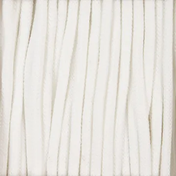 Круглый шнур Lasso S, белый, 10 см
