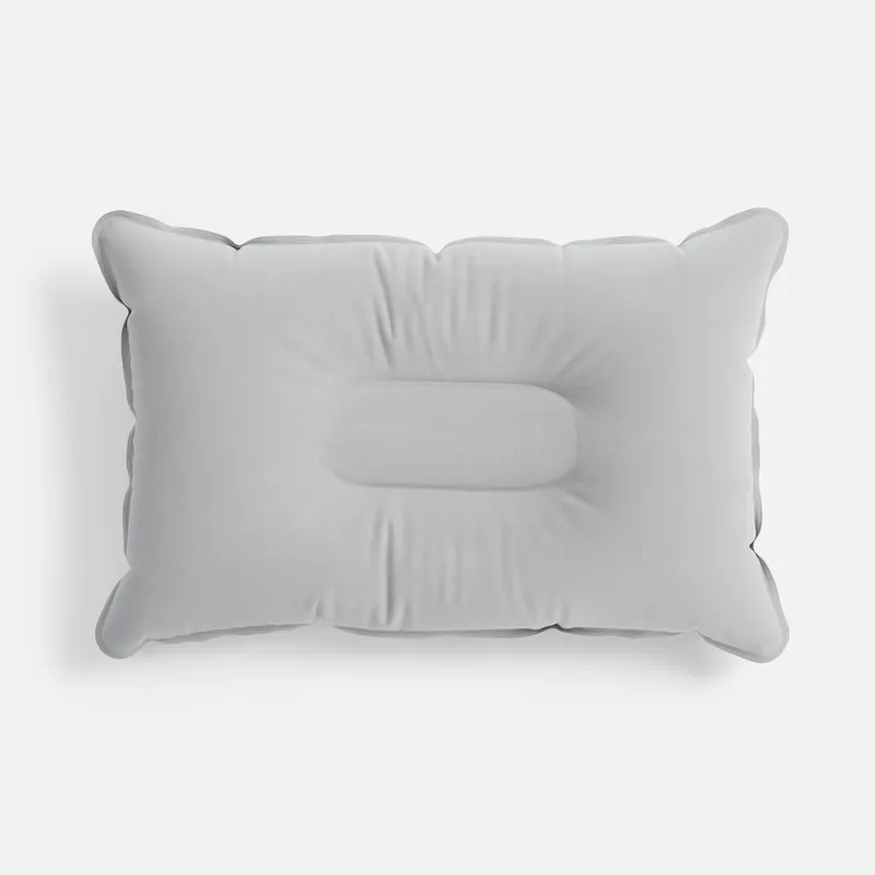 Надувная подушка Pillowish, серая