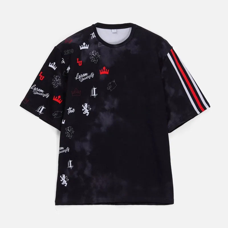 Футболка оверсайз Originelli Terry с полной запечаткой на заказ