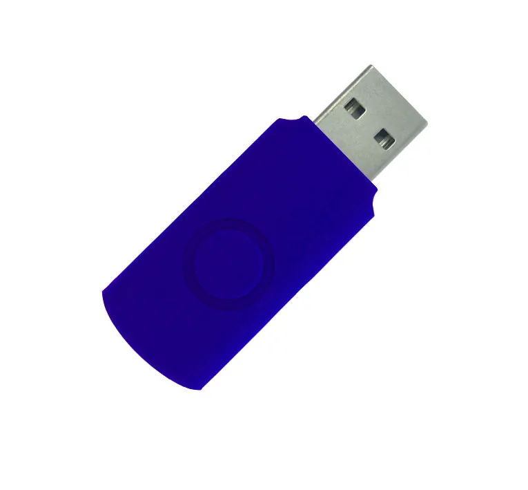 Корпус для флеш накопителя Twister 32GB, пластик Софт Тач, синий