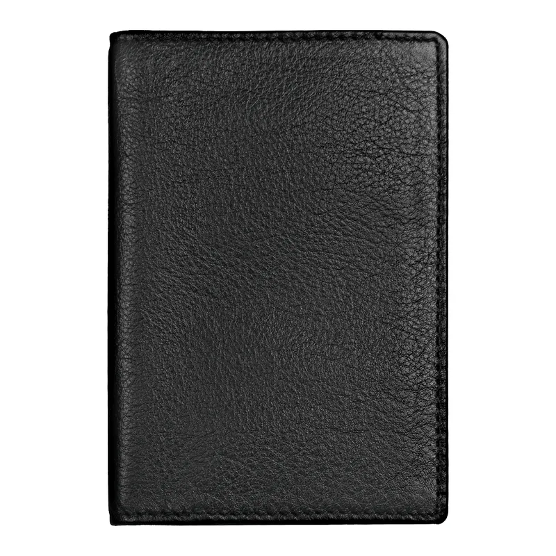 Обложка для автодокументов Leather Sun из нат. кожи, черный
