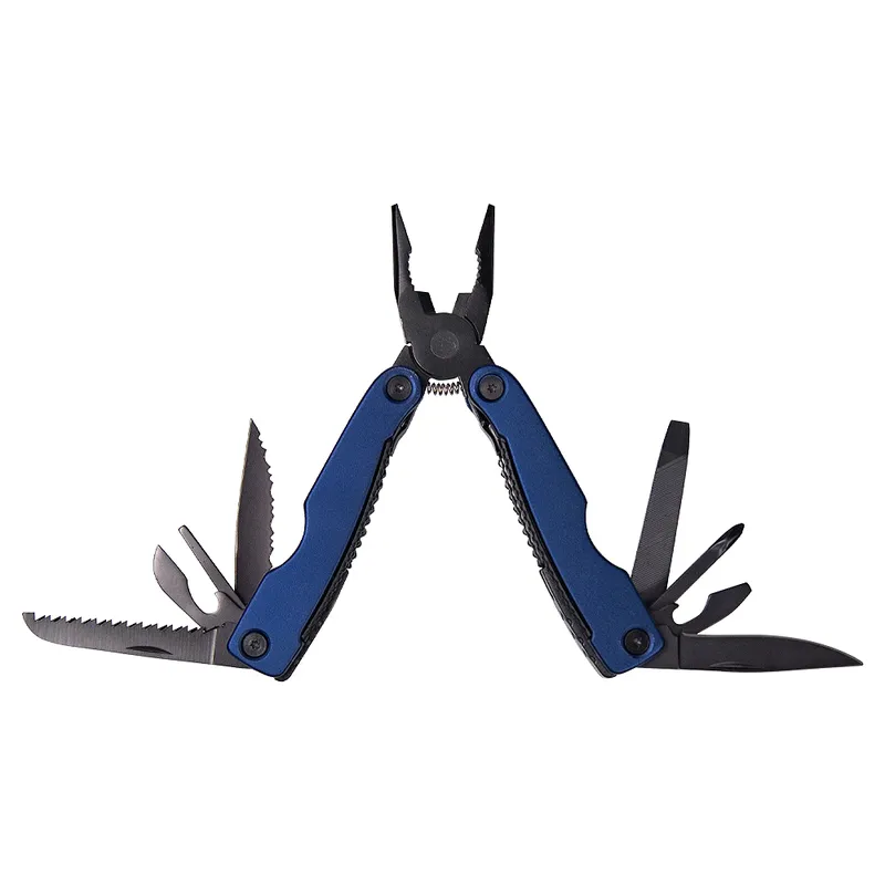 Мультитул Tools Сrafter Version 2 (мультиинструмент) 9 в 1 в чехле и подарочной коробке, темно-синий