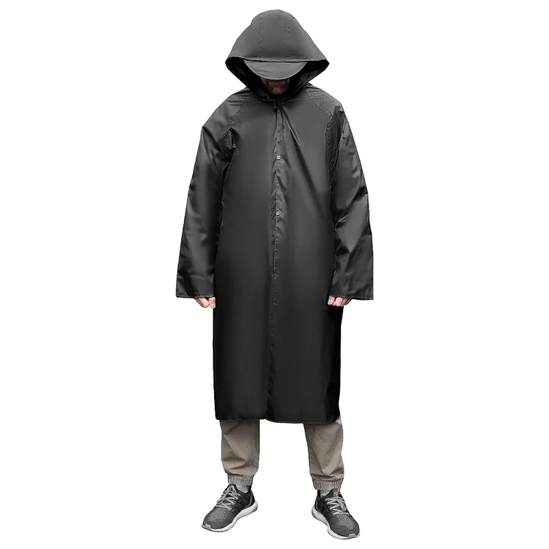 Дождевик Oxford, унисекс, материал полиэстер с пропиткой, размер XL-XXL, черный